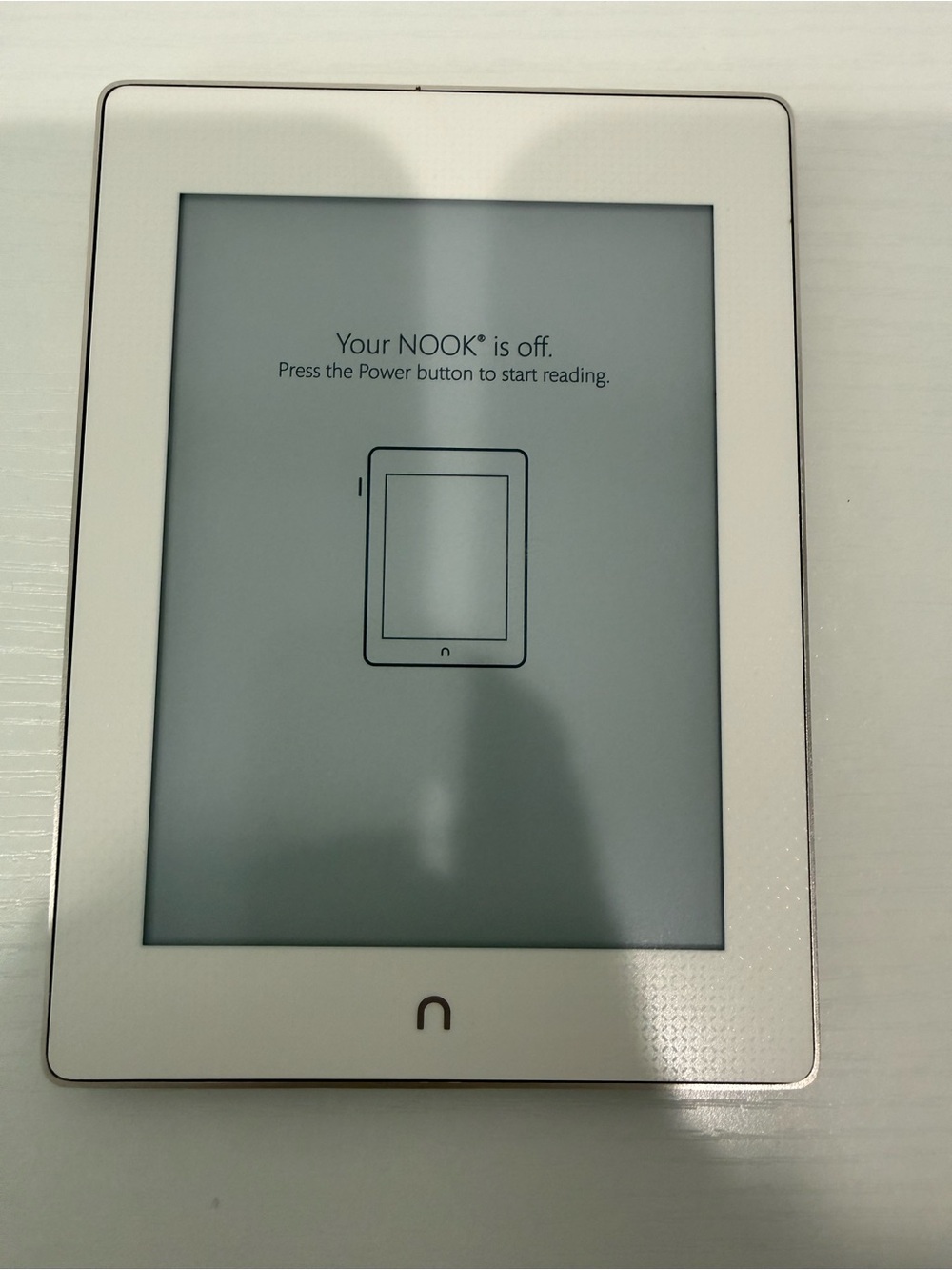 Nook eBook Reader in Metallic Champagne